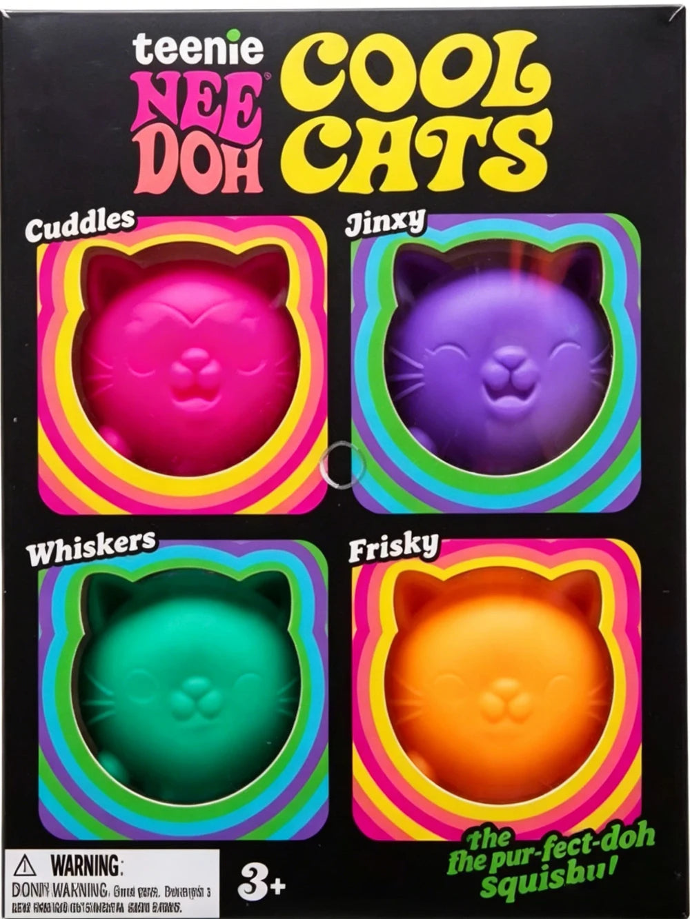 Teenie Cool Cat Fidget Toy Pack