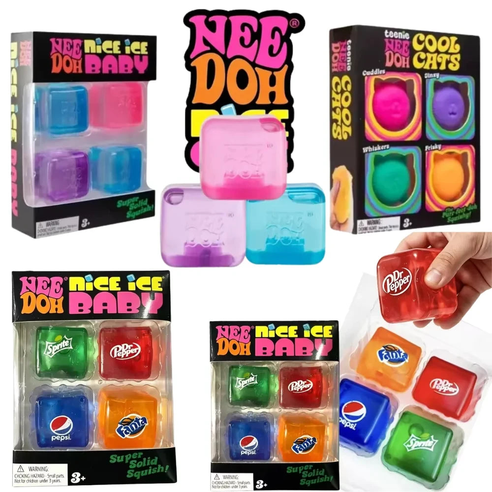 Needoh Nice Ice Fidget Cube Set