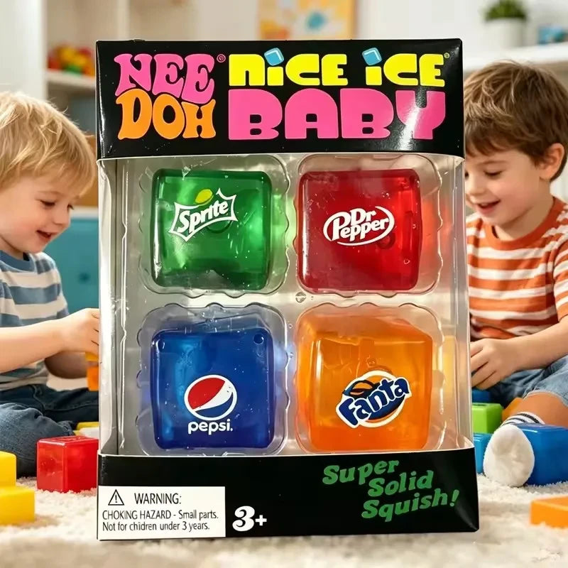 Needoh Nice Ice Fidget Cube Set