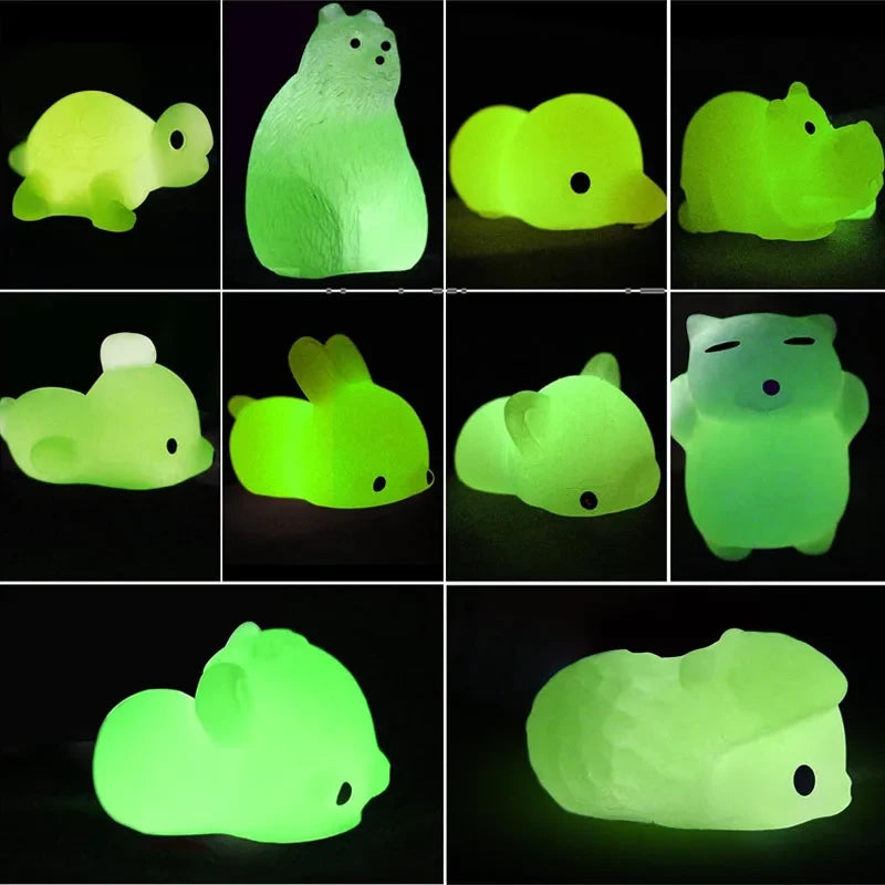 Glow In The Dark Mochi Squishies