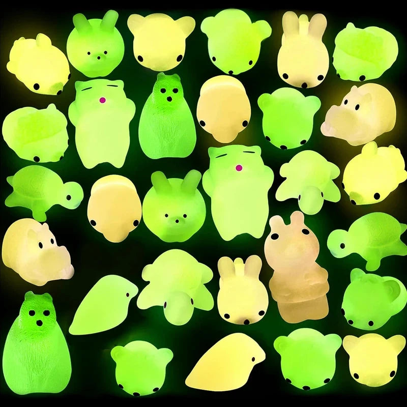 Glow In The Dark Mochi Squishies