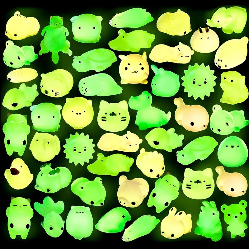 Glow In The Dark Mochi Squishies