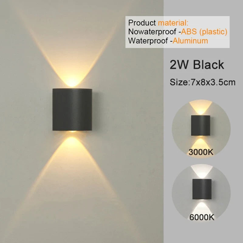 Modern Up Down Wall Sconce