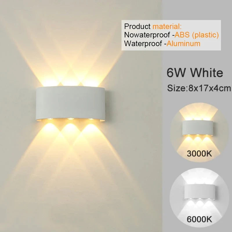 Modern Up Down Wall Sconce