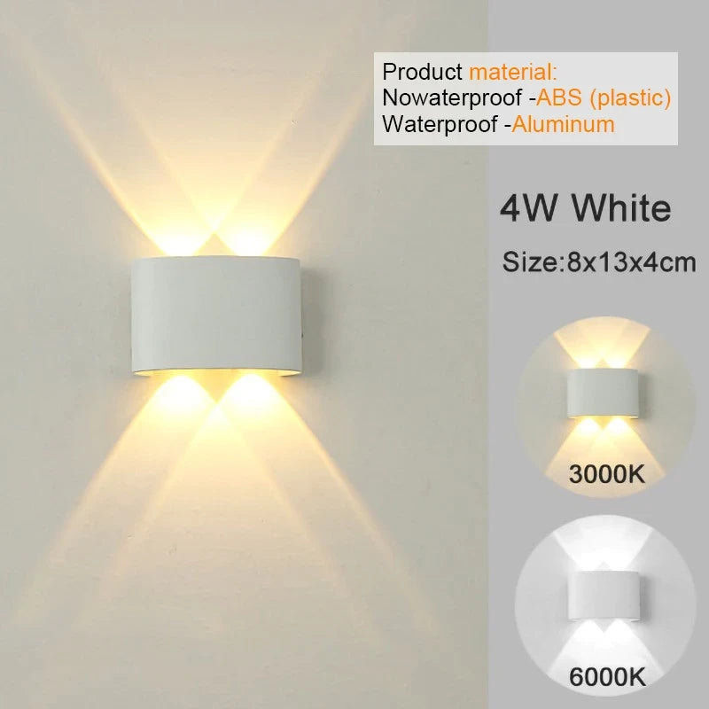Modern Up Down Wall Sconce