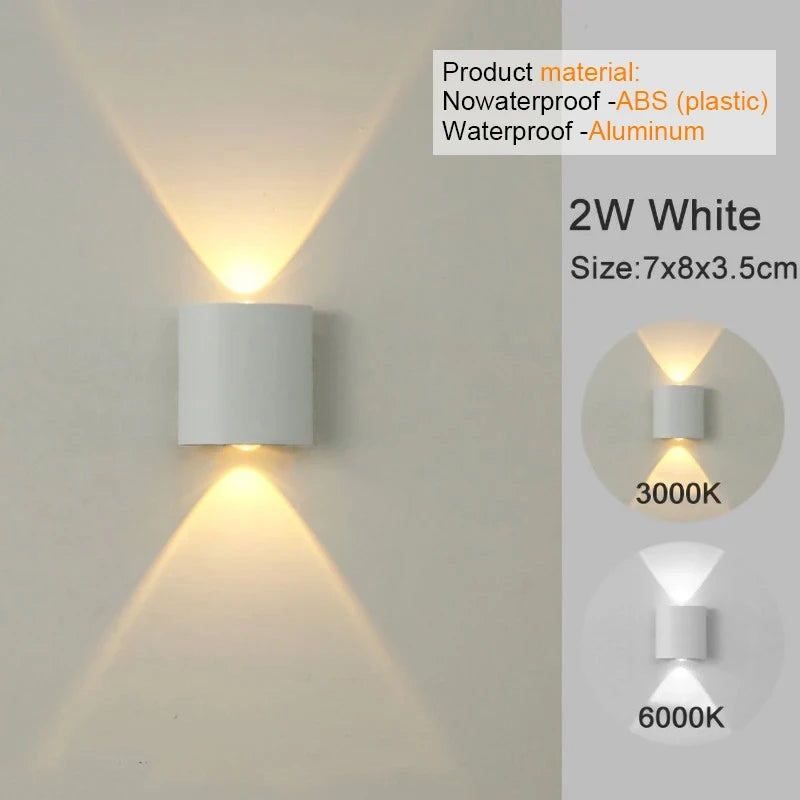 Modern Up Down Wall Sconce