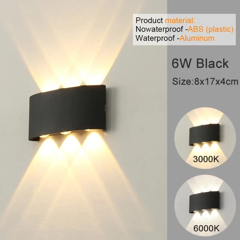 Modern Up Down Wall Sconce