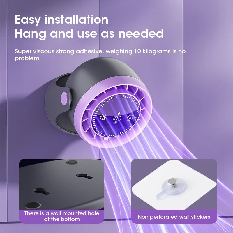 Portable Digital Desk Fan